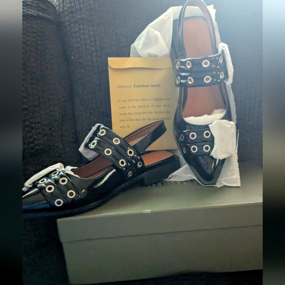 Stylish Black Women's Slingback Shoes